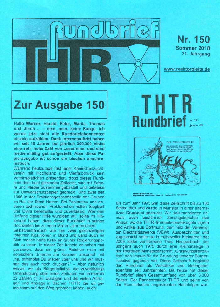 THTR-Rundbrief Nr. 150